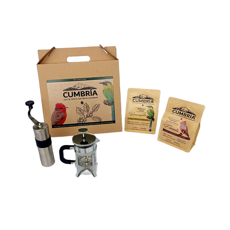copia de Kit 2 cafes prensa y molino