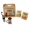 Kit 2 cafes Prensa Bronce y Molino