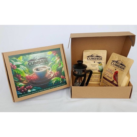 Kits 2 cafes, prensa francesa